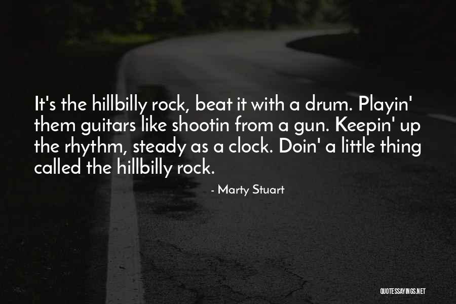 Guitar Rhythm Quotes By Marty Stuart