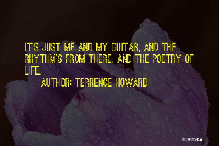 Guitar Rhythm Quotes By Terrence Howard