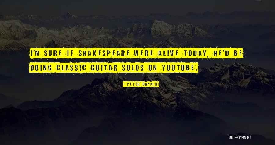 Guitar Solos Quotes By Peter Capaldi Guitar Solos Quotes By Peter Capaldi