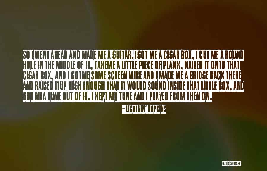 Guitar Sound Quotes By Lightnin' Hopkins