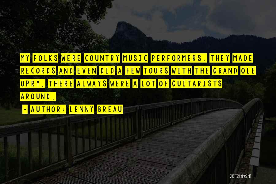 Guitarists Quotes By Lenny Breau