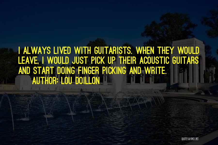 Guitarists Quotes By Lou Doillon