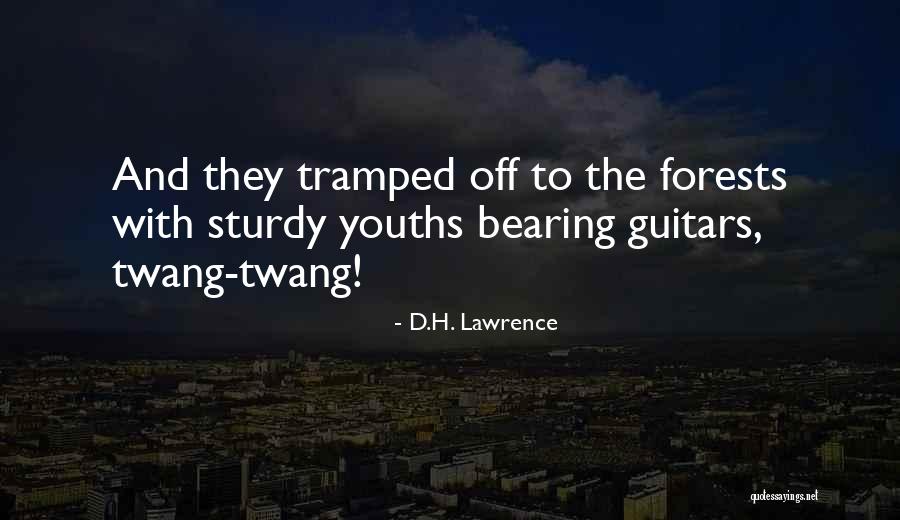 Guitars Love Quotes By D.H. Lawrence