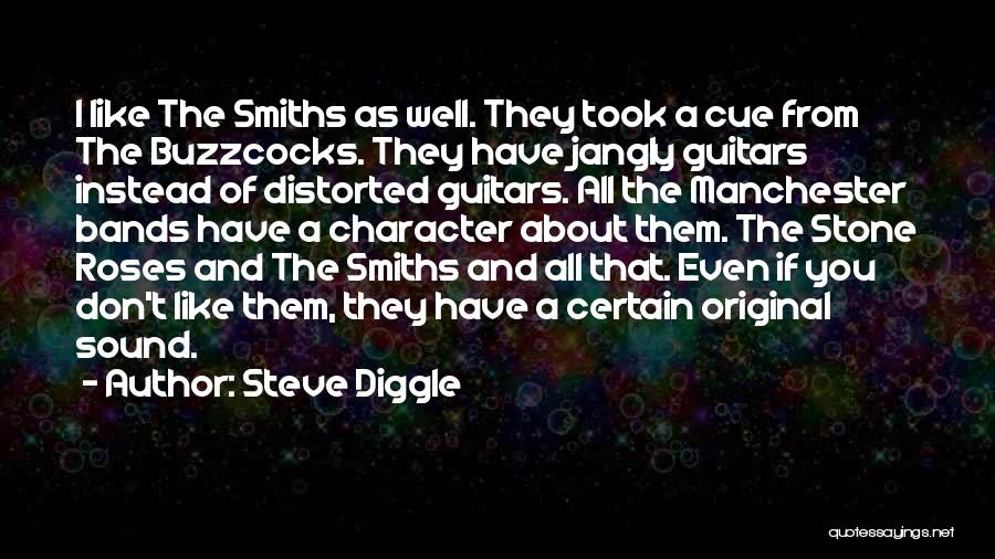 Guitars Quotes By Steve Diggle