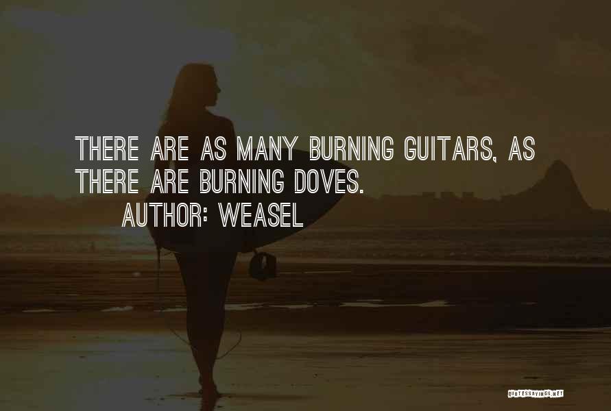 Guitars Quotes By Weasel