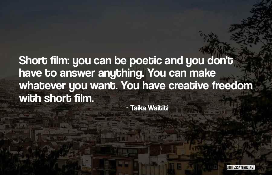 Guleed 2018 Quotes By Taika Waititi Guleed 2018 Quotes By Taika Waititi