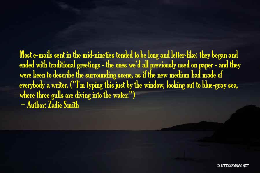 Gulls Quotes By Zadie Smith