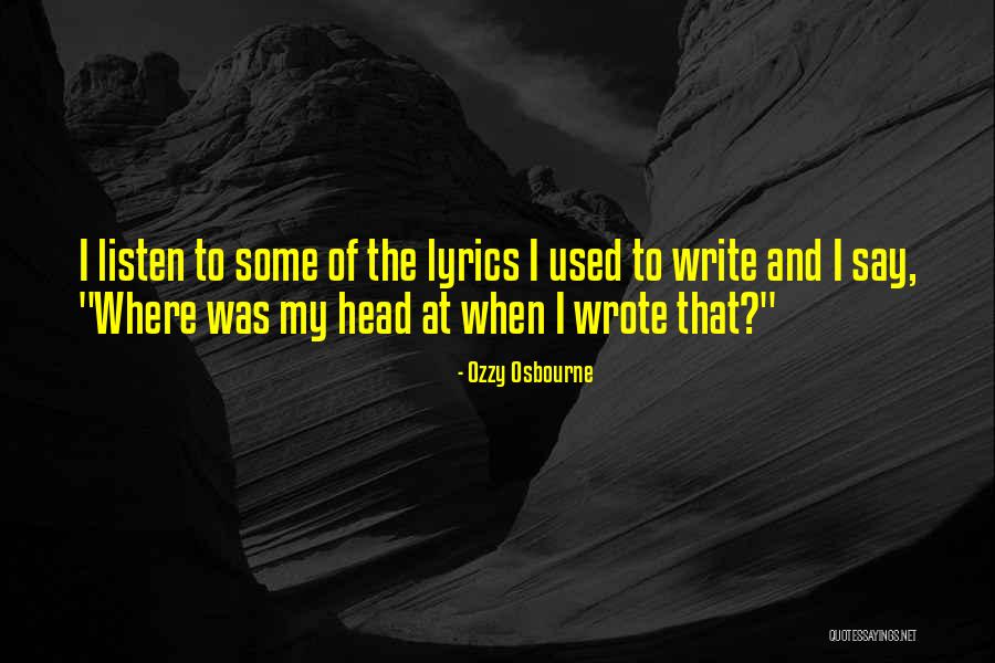 Gumbiner Injury Quotes By Ozzy Osbourne Gumbiner Injury Quotes By Ozzy Osbourne