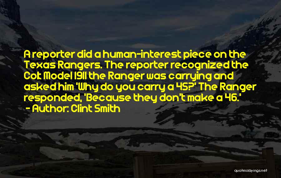 Gun Carrying Quotes By Clint Smith