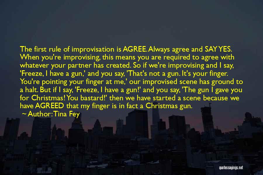 Gun Christmas Quotes By Tina Fey