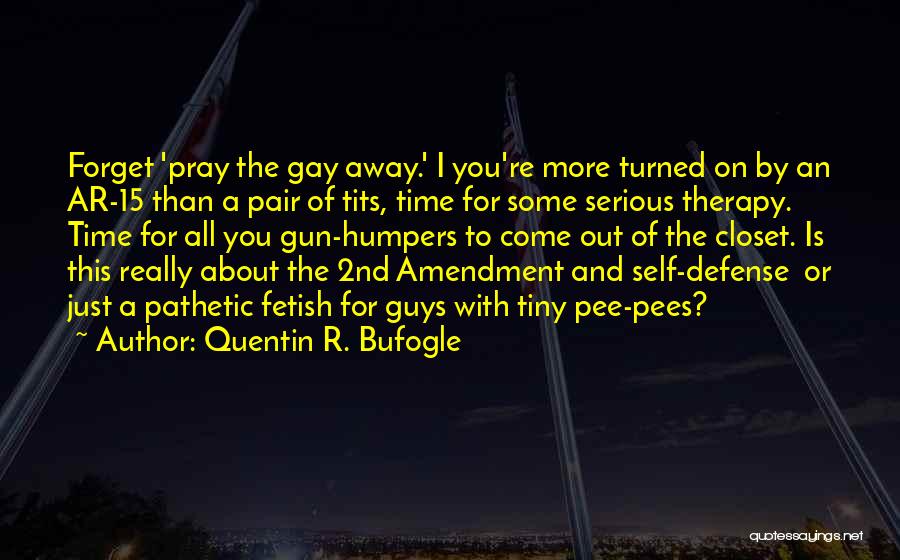 Gun Control Laws Quotes By Quentin R. Bufogle