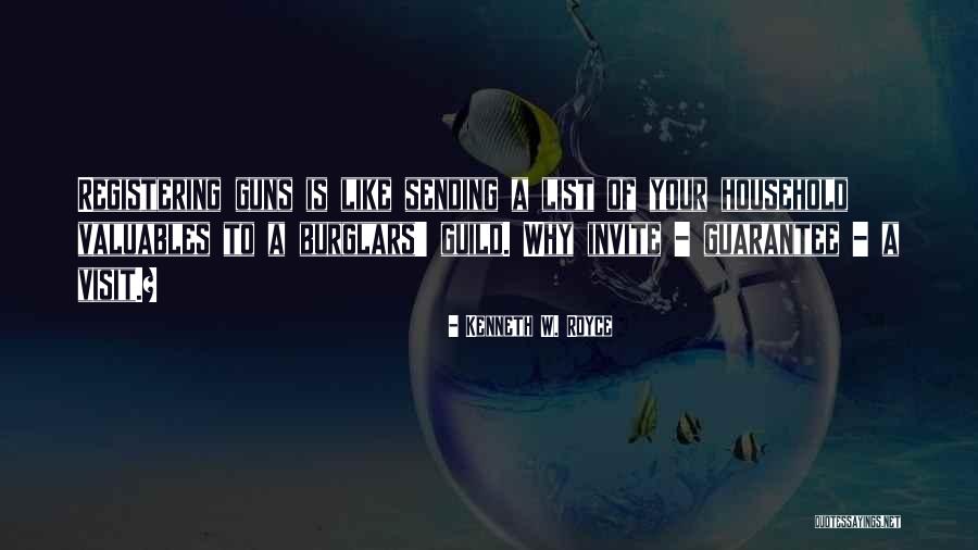 Gun Guild Quotes By Kenneth W. Royce Gun Guild Quotes By Kenneth W. Royce