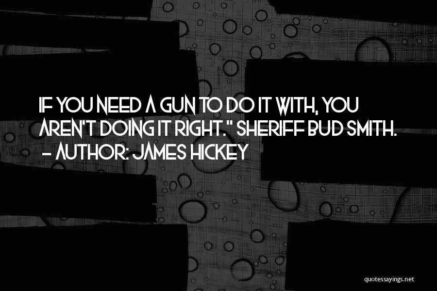 Gun Law Quotes By James Hickey