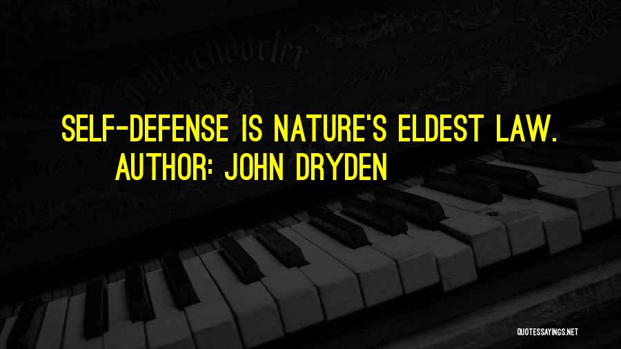 Gun Law Quotes By John Dryden