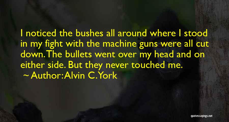 Gun On Head Quotes By Alvin C. York