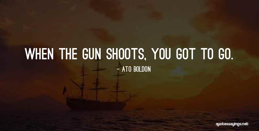Gun Running Quotes By Ato Boldon Gun Running Quotes By Ato Boldon