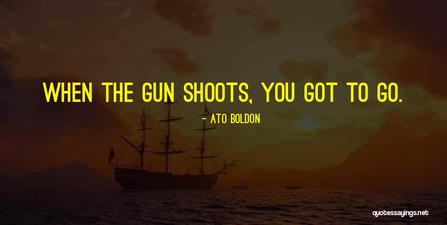 Gun Willing Quotes By Ato Boldon Gun Willing Quotes By Ato Boldon