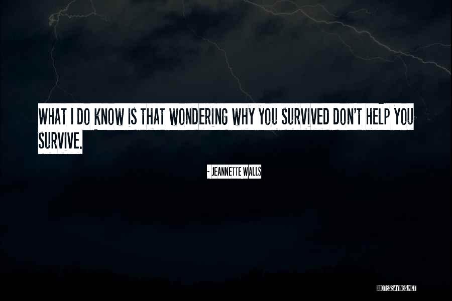 Gundam Wing Trowa Barton Quotes By Jeannette Walls