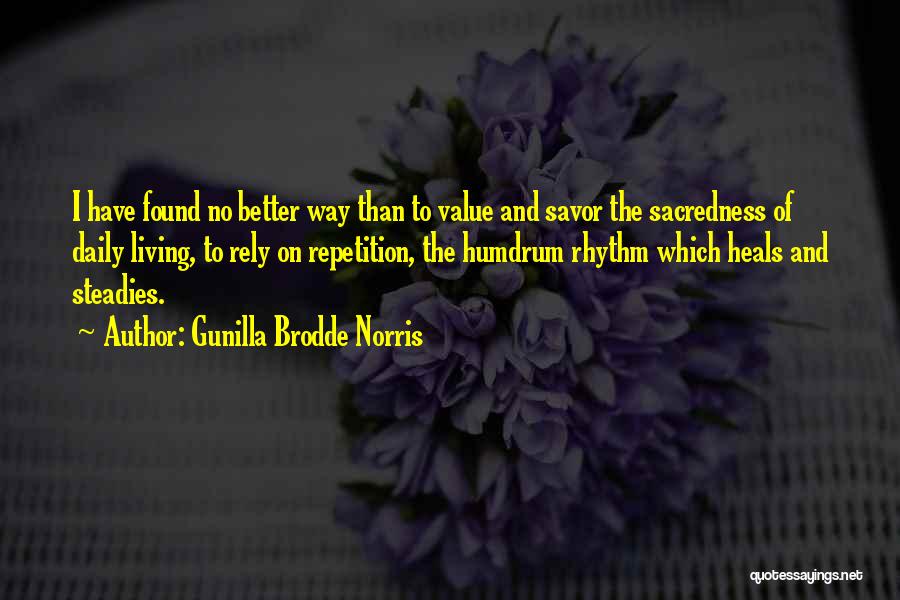 Gunilla Brodde Norris Quotes 2263184