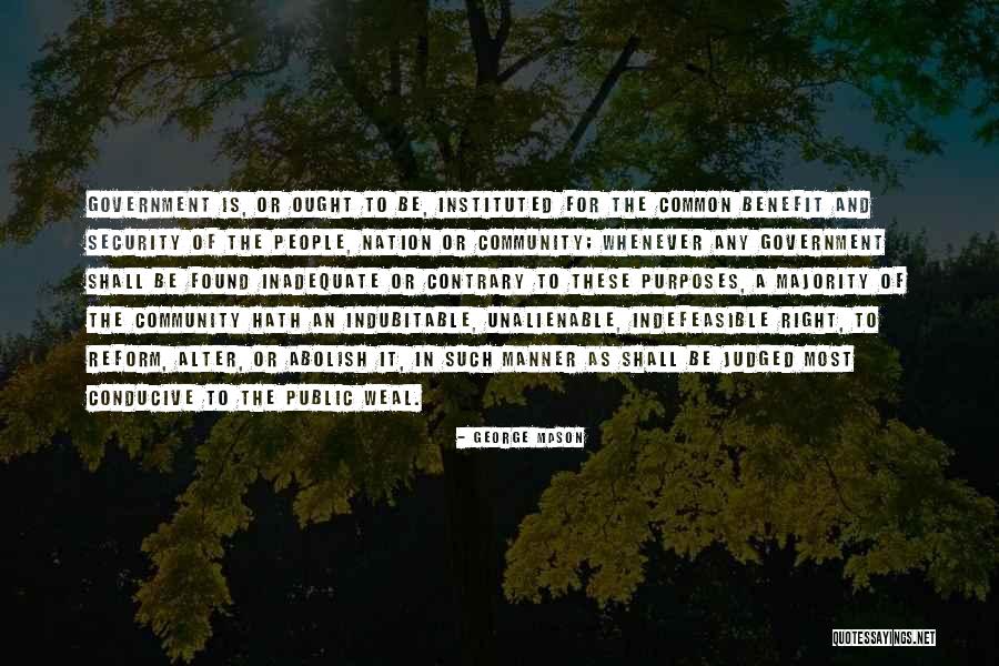 Gunita Ng Quotes By George Mason Gunita Ng Quotes By George Mason