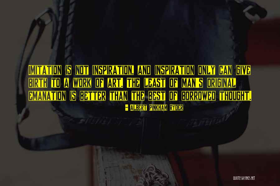Gunman Style Quotes By Albert Pinkham Ryder Gunman Style Quotes By Albert Pinkham Ryder