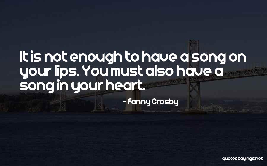 Gunny Quotes By Fanny Crosby Gunny Quotes By Fanny Crosby
