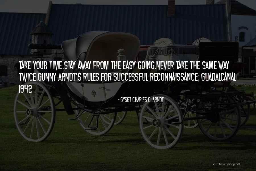 Gunny Quotes By GYSGT Charles C. Arndt Gunny Quotes By GYSGT Charles C. Arndt