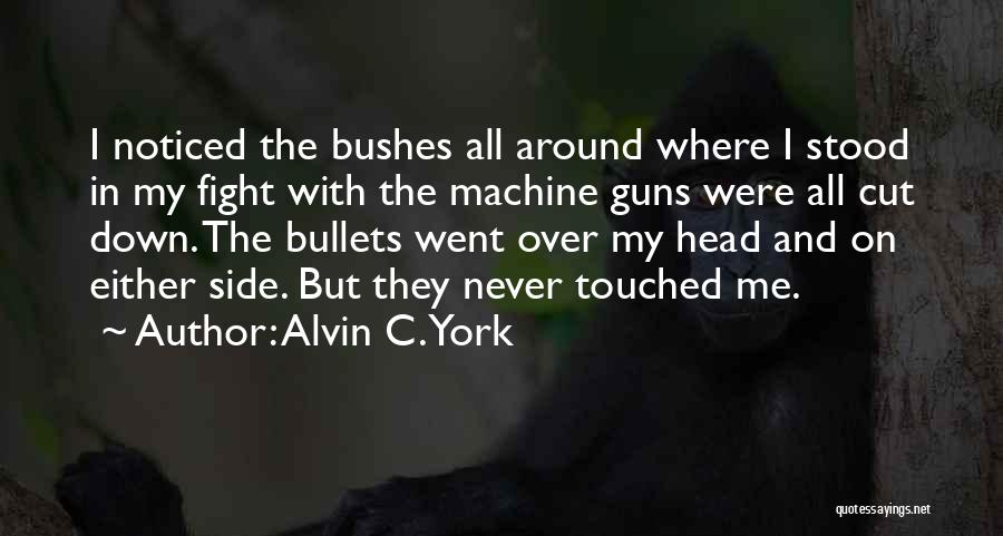 Guns And Bullets Quotes By Alvin C. York