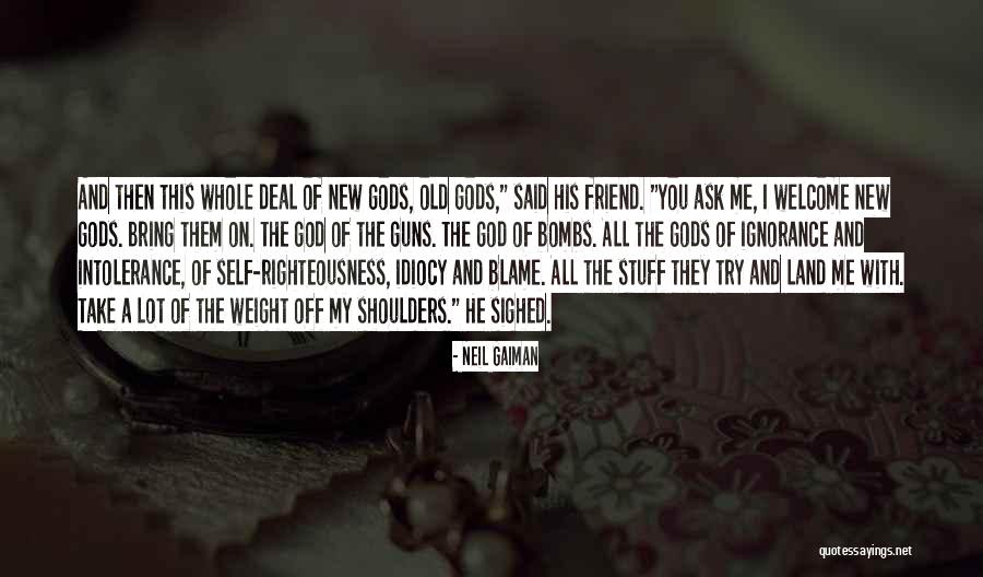 Guns And God Quotes By Neil Gaiman