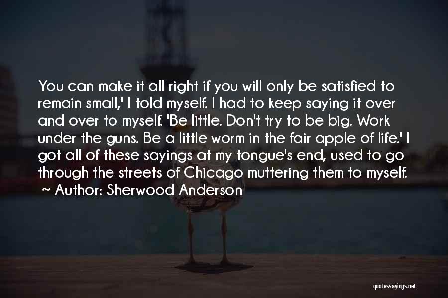 Guns And Life Quotes By Sherwood Anderson