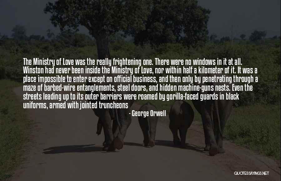 Guns And Love Quotes By George Orwell Guns And Love Quotes By George Orwell