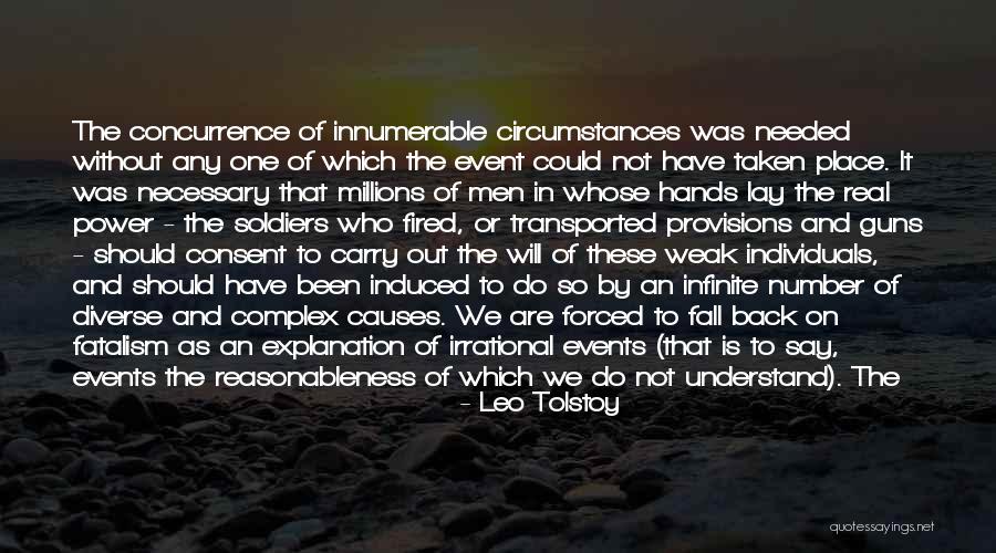 Guns And Power Quotes By Leo Tolstoy