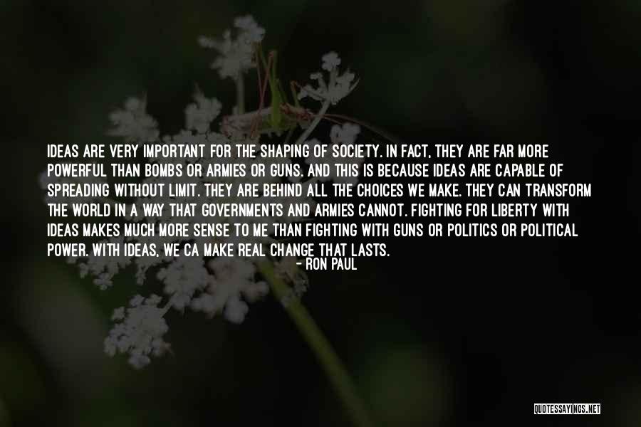 Guns And Power Quotes By Ron Paul Guns And Power Quotes By Ron Paul