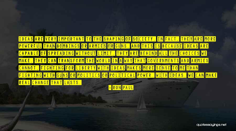 Guns And Power Quotes By Ron Paul Guns And Power Quotes By Ron Paul