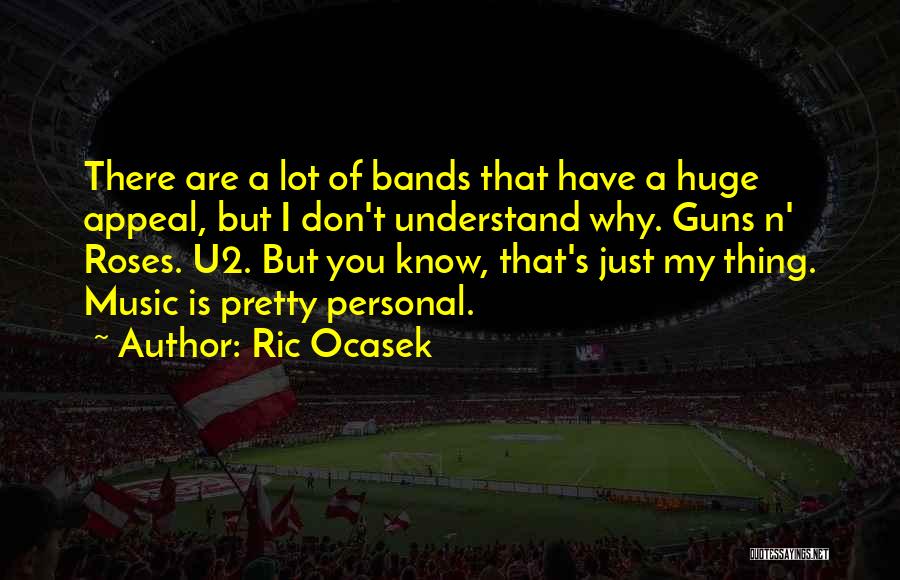 Guns And Roses Quotes By Ric Ocasek