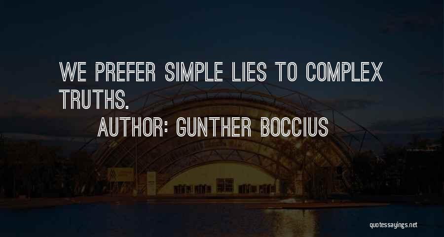 Gunther Boccius Quotes 541775