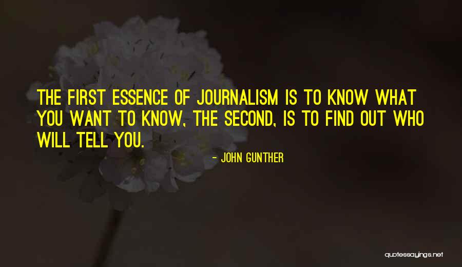 Gunther Quotes By John Gunther Gunther Quotes By John Gunther