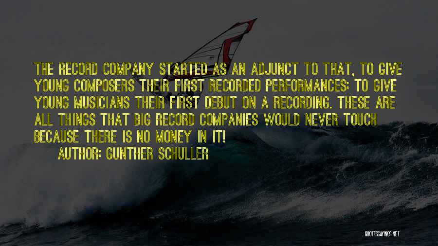 Gunther Schuller Quotes 294814