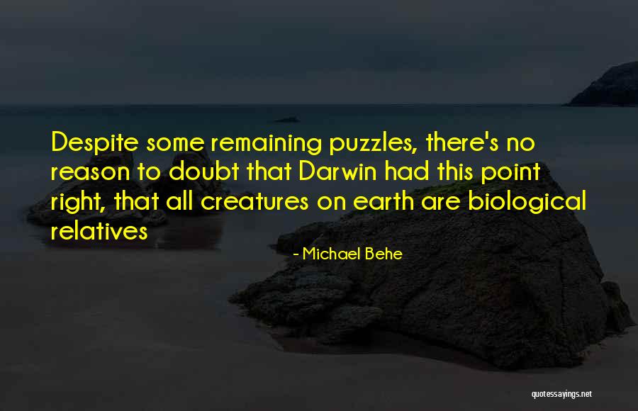 Gunwales For Canoes Quotes By Michael Behe