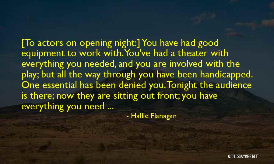 Gurings Quotes By Hallie Flanagan Gurings Quotes By Hallie Flanagan