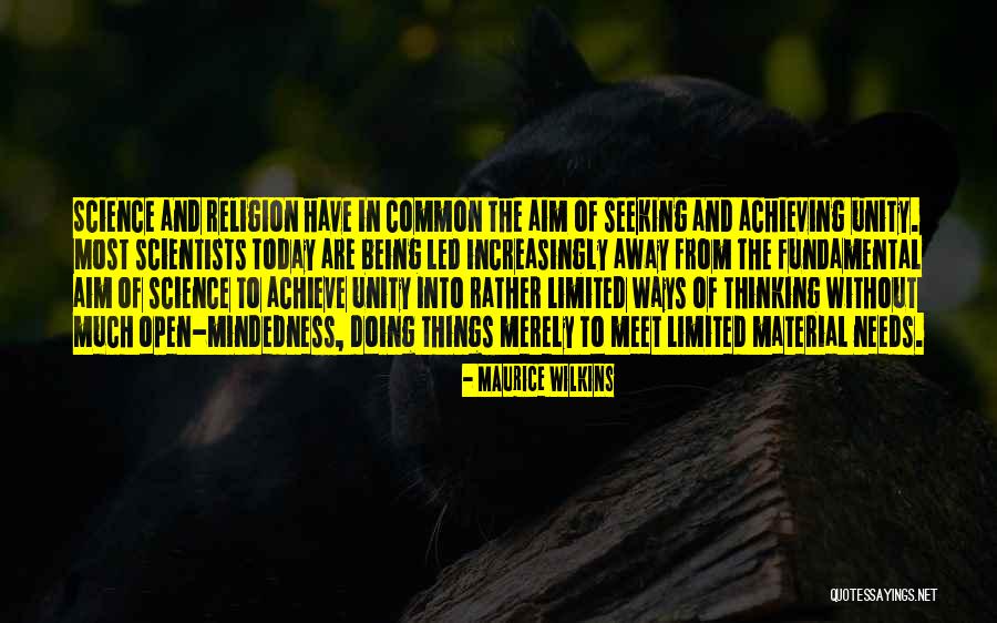 Gurruchaga 2100 Quotes By Maurice Wilkins