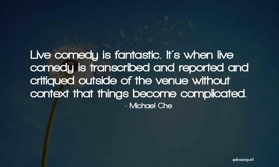 Gurski Stadium Quotes By Michael Che Gurski Stadium Quotes By Michael Che