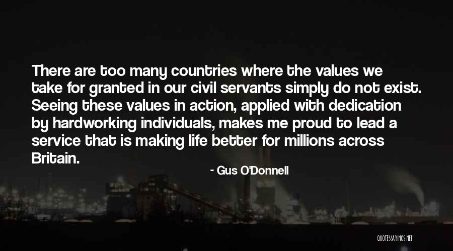 Gus O'Donnell Quotes 497578