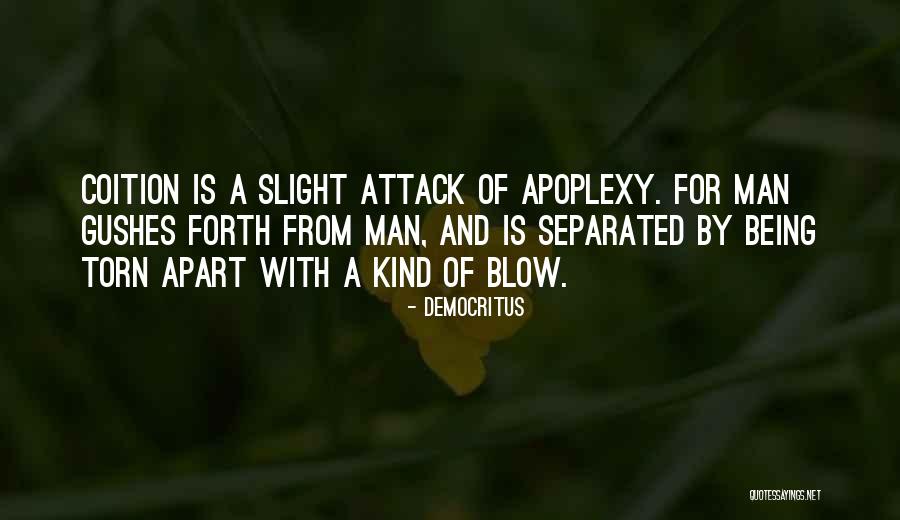 Gushes Forth Quotes By Democritus Gushes Forth Quotes By Democritus