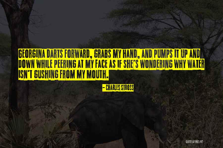 Gushing Water Quotes By Charles Stross Gushing Water Quotes By Charles Stross