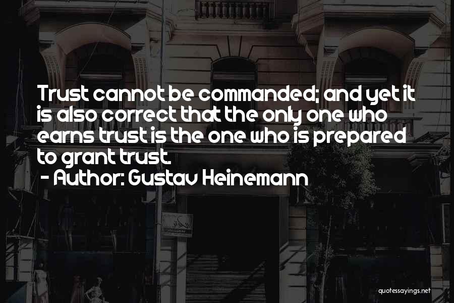 Gustav Heinemann Quotes 955488