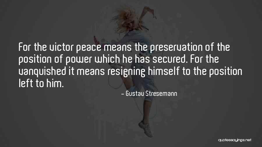 Gustav Stresemann Quotes 733627