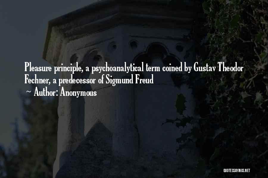 Gustav Theodor Fechner Quotes By Anonymous