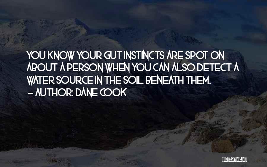 Gut Instinct Quotes By Dane Cook