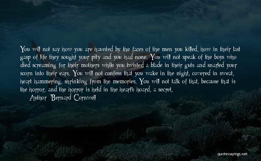 Guts Over Fear Best Quotes By Bernard Cornwell